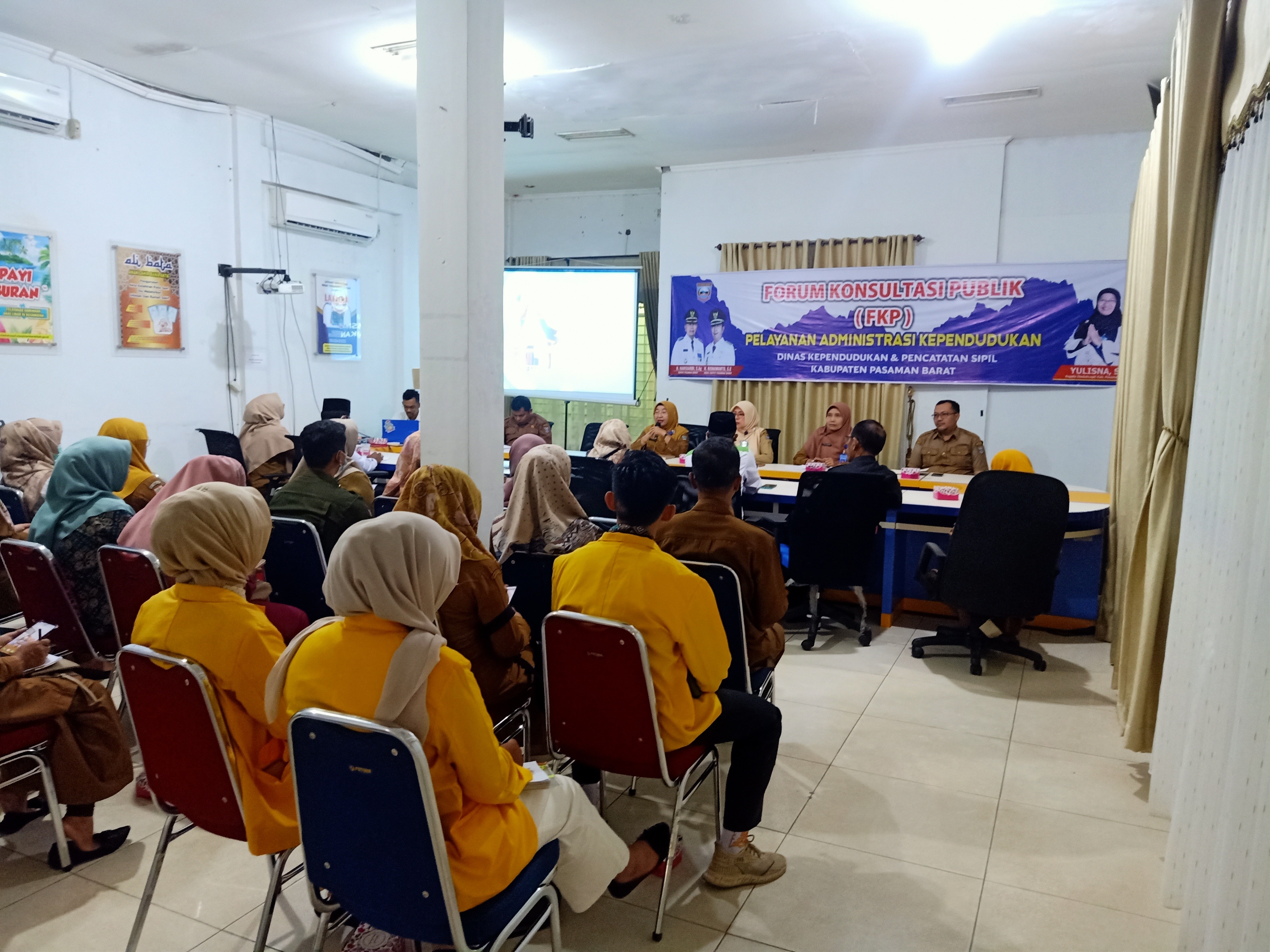 FORUM KONSULTASI PUBLIK (FKP) DINAS DUKCAPIL KABUPATEN PASAMAN BARAT